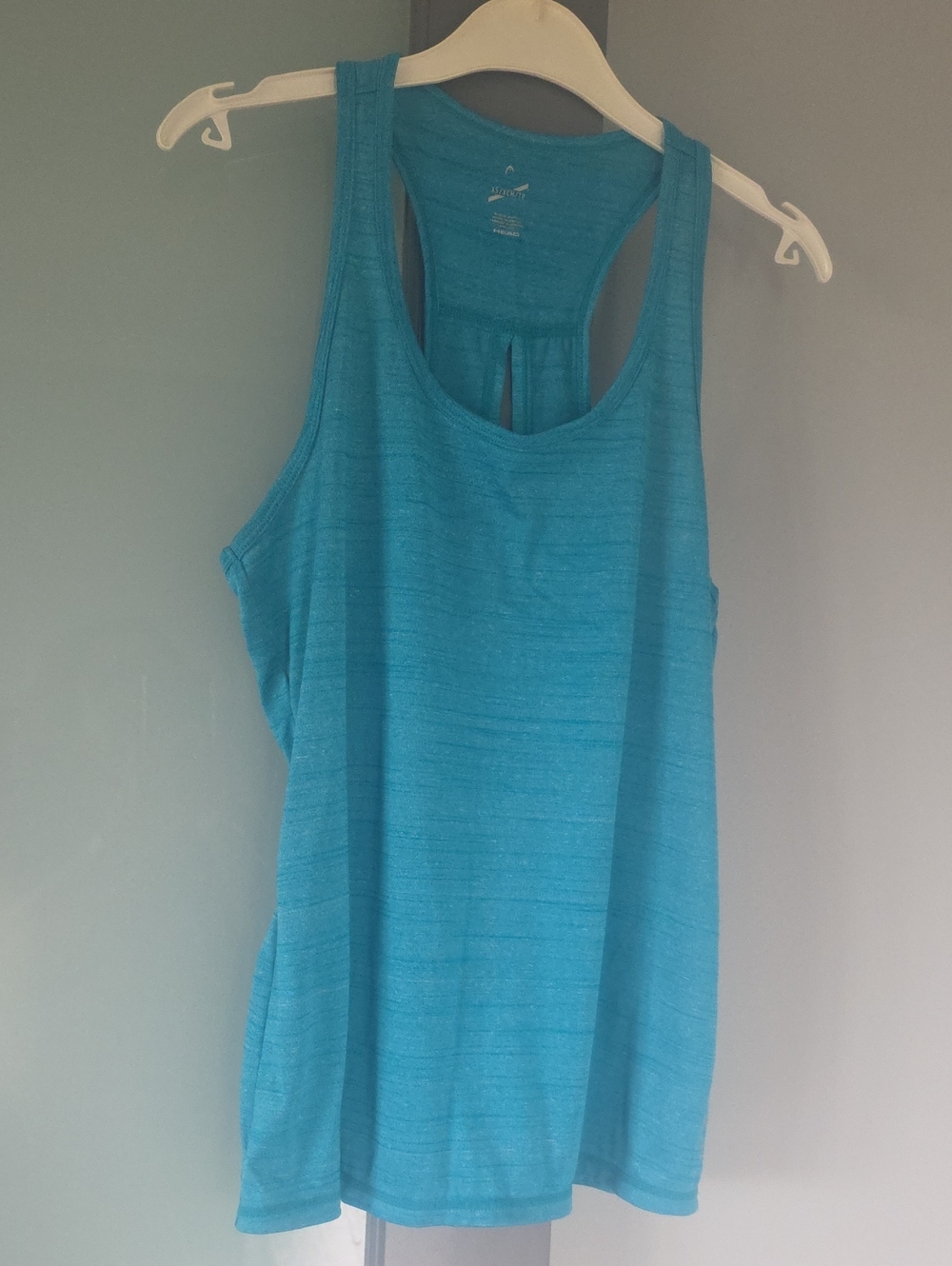 Head Size XS Racerback Tank Top With Open Back
